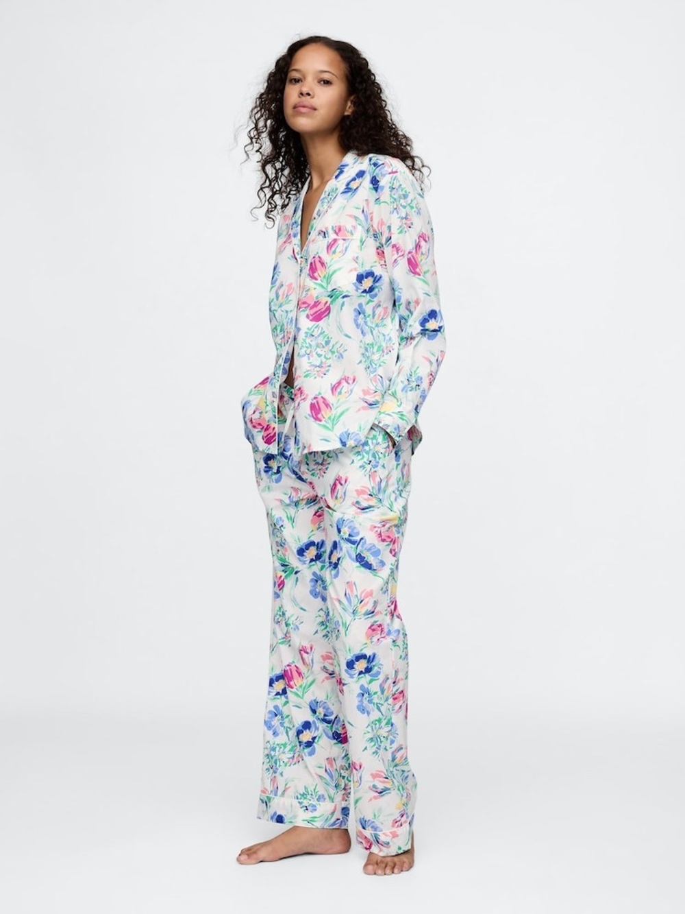 GAP Poplin Floral PJ Set Size XS / S
